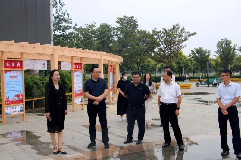 市司法局公共法律服务体系建设督导检查组到我县开展督导检查